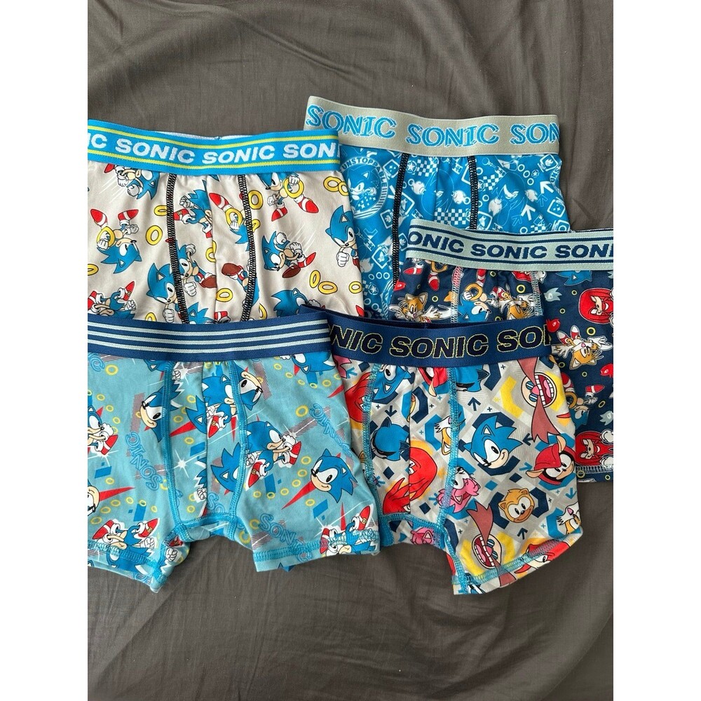 NEW boys 4-5 XS sonic boxer briefs underwear